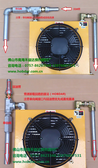 風(fēng)冷卻器接法