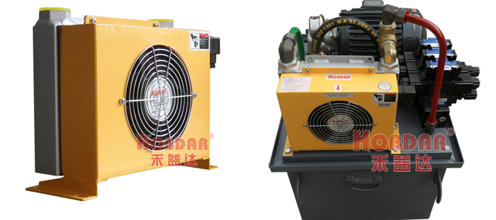 小型液壓站散熱器